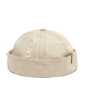 Docker Cap in Sand Denim