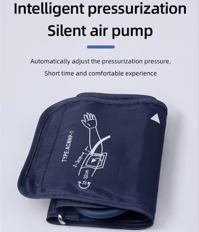 Arm High Blood Pressure Monitor Digital BP Cuff LCD Pulse Meter Voice Machine US